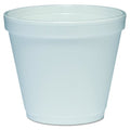 Dart 8SJ12 8 oz Foam Container (Case of 1000) White