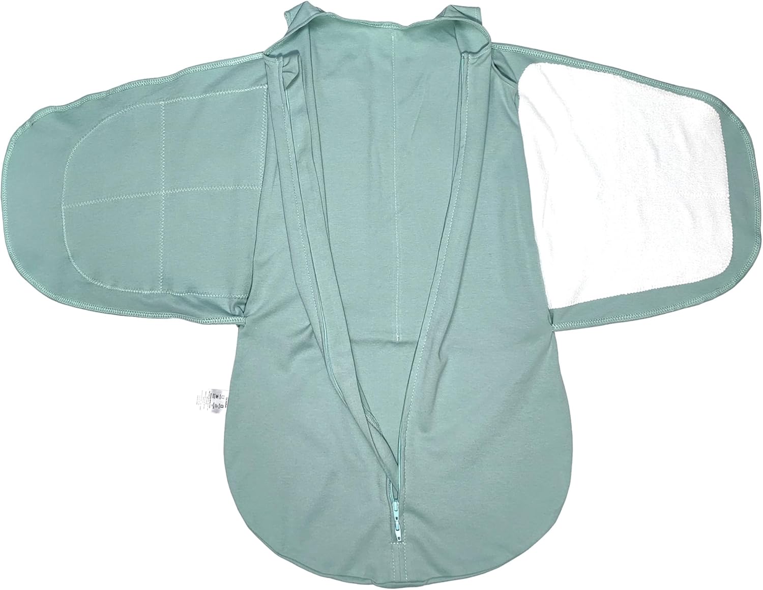 Skiennix Adjustable Cotton Swaddle Sleep Sack - Soft & Breathable Wearable Blanket for Babies 3-6 Months | Cozy Grayish Blue Design