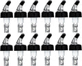 12 Pack Measured Liquor Pour Spout, Liquor Bottle Pourers, Measure Pour Spout for Liquor Bottles, Bottle Pourers for Alcohol, Shot Pourer Cocktail Liquor Dispenser Bar Bartending Tool -1.5oz/45ml