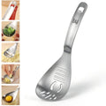 5 in1 Egg Separator For Raw Eggs With Potato Masher Multifunction Cooking Spoon, Egg Yolk Separator, Grater Plate, Bottle Opener & Slotted Spoon - 304 Stainless Steel, MEIYUSHENG