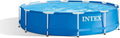 INTEX Above Ground Pool Set - 12 ft x 30 in Round Swimming Pool with Steel Frame & 530 GPH Pump