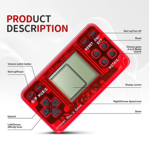 SSRMX 18Pcs Video Game Party Favors for Kids, Arcade Video Game Birthday Supplies Mini Gamer Console Keychain Classroom Prizes for Boys and Girls