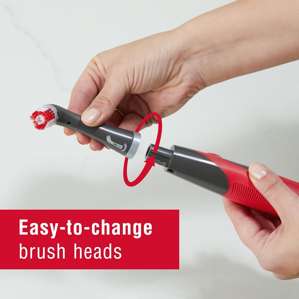 Rubbermaid Reveal Power Scrubber - Cordless Electric Scrub Brush for Home, Kitchen, and Bathroom Cleaning