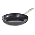 Berghoff Graphite Non-stick Ceramic Frying Pan/Skillet 10", Recycled Aluminum, Non-toxic Coating, Full Disk Bottom, Stir Fry Eggs Veggies Oven Bakeware, Oven-to-Table Cookware