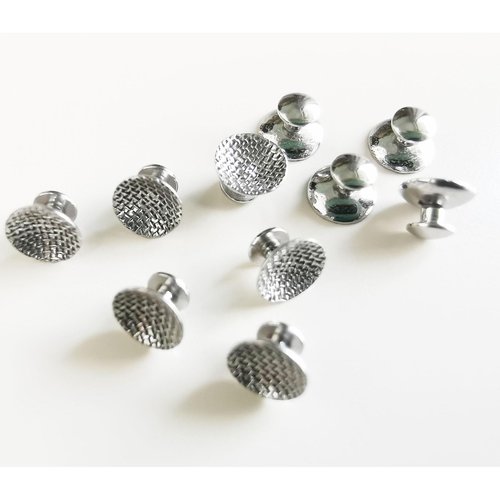 30 Pcs New Dental Lingual Buttons Round Base Orthodontic Dental Materials Dentist Orthodontist