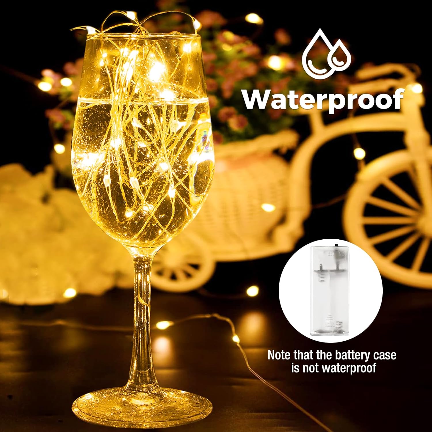 Btfarm Fairy Lights - 30 Pack Battery Operated Twinkle Lights with Timer | 10FT, 30 LEDs