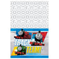 Deluxe Thomas & Friends All Aboard Plastic Table Cover - 54" x 96" (Pack of 1) - Durable, Easy Cleanup & Adorable Design - Perfect for Kids' Train-Themed Parties & Events