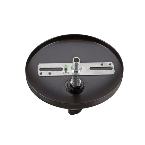 Aspen Creative 21511-11, Contemporary Chandelier & Light Fixture Canopy Kit w/Collar Loop, Oil Rubbed Bronze, 5" Diameter, 1" Center Hole