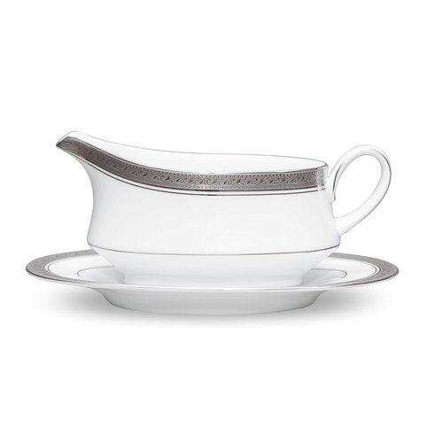 Noritake Crestwood Platinum Gravy Boat
