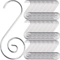 GXXMEI 200PCS Stainless Steel Christmas Ornament Hangers - Perfect for Tree Decorations