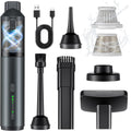 Skiennix Portable Car Vacuum - 16000Pa Powerful Suction | Cordless Handheld 4-in-1 Cleaner (Grey)