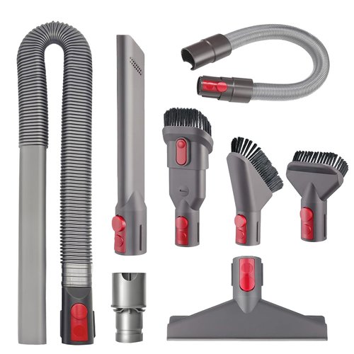 ForDyson Gen5 V15 V12 V8 V11 V10 V7 Attachments Kit - All Attachments, Dryer Nozzle, Extension Hose, Crevice Tool, Mattress Brush, Dust Brush, Stiff Brush, Lint & Wrinkle Tool