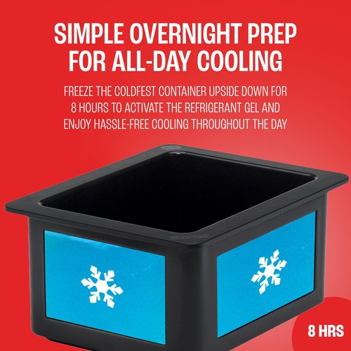 Cambro 26CF148 Cold Food Pan - Cold Fest Half-Size Case of 1