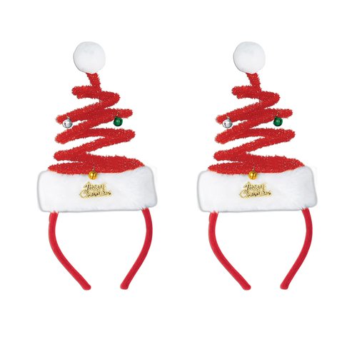 Beistle Springy Santa Headband Pack of 2