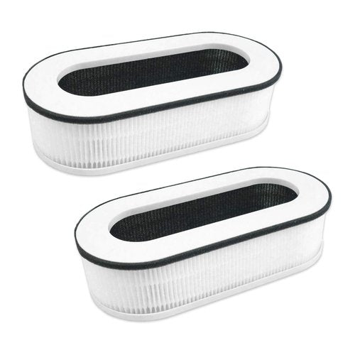 Flintar RP-AP068 Replacement Filter, Compatible with RENPHO Compact Air Purifier RP-AP068, 3-in-1 H13 Filtration and Activated Carbon Filter, 2-Pack