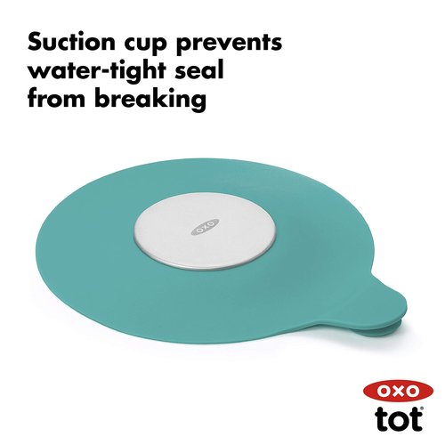OXO Tot Tub Stopper Teal, 0.3x5.1x9 Inch (Pack of 1)