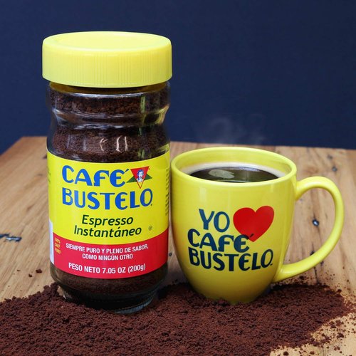 Café Bustelo Espresso Style Dark Roast Instant Coffee - Rich Flavor, 1.75 Ounces