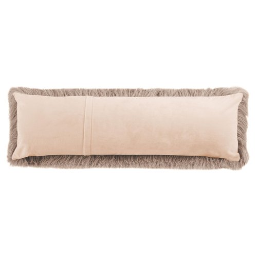 SAFAVIEH Pillow Collection Shag Modish 20" Throw, Metallic Bronze