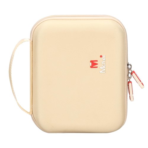 Mchoi Hard Storage Case Fits for Tenhitoys Travel Steamer Iron Electric Steam Ironing Machine for Clothes (Beige)