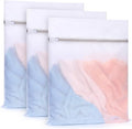 Muchfun Fine Mesh Laundry Bags - 3 Durable Bags for Delicates | 16 x 20 Inches (Large)