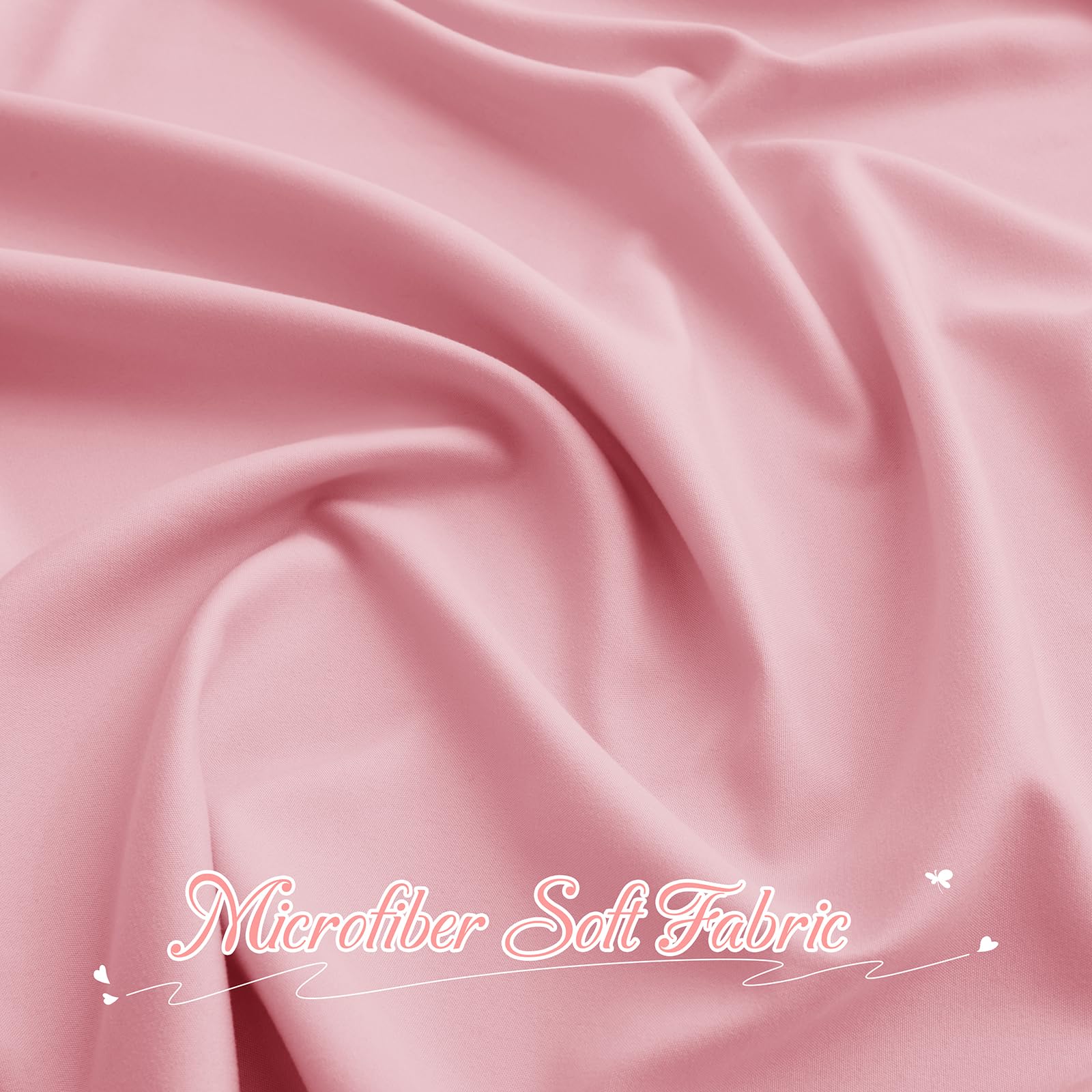 Yvrcen Pink Ruffle Lumbar Pillow Cover 12x20 Inch, Ruffled Cushion Case Covers for Couch Sofa Bed Living Room, Decorative Farmhouse Throw Pillow Cover, Pack of 1
