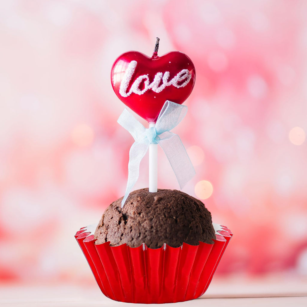 Whaline 300Pcs Valentine's Day Mini Foil Cupcake Liners Baking Cups Red Pink Gradient Foil Metallic Cupcake Wrappers Muffin Liners for Wedding Anniversary Birthday Party