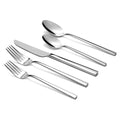 Stahlsmith Essen Flatware Set for 8, 40-Piece 18/10 Stainless Steel Silverware Set, Modern Cutlery Set with Mirror Finish, Dishwasher Safe Kitchen Utensil Set, Mother’s Day Gift