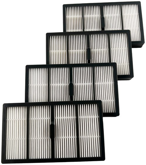 Dttery High Efficiency HEPA Filter Kit Replacement Part for iRobot Roomba s Series s9 s9+ Plus Robot Vacuums, 4643682, 4 Pack