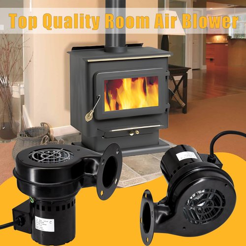 Aibabcue AC-16 Wood Stove Convection Blower for Englander Stove, Room Air Blower Replacement for Englander 30-NC, 17-VL, 10-CDV, 13-NC Pellet & Wood Stoves