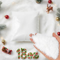 Christmas Fake Snow Decoration - 18oz Realistic Artificial Snow for Holiday Crafts & Displays
