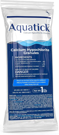 Pro-Grade Chlorine Pool Shock - 68% Cal-Hypo Granular Sanitizer for Crystal Clear Water | 1lb