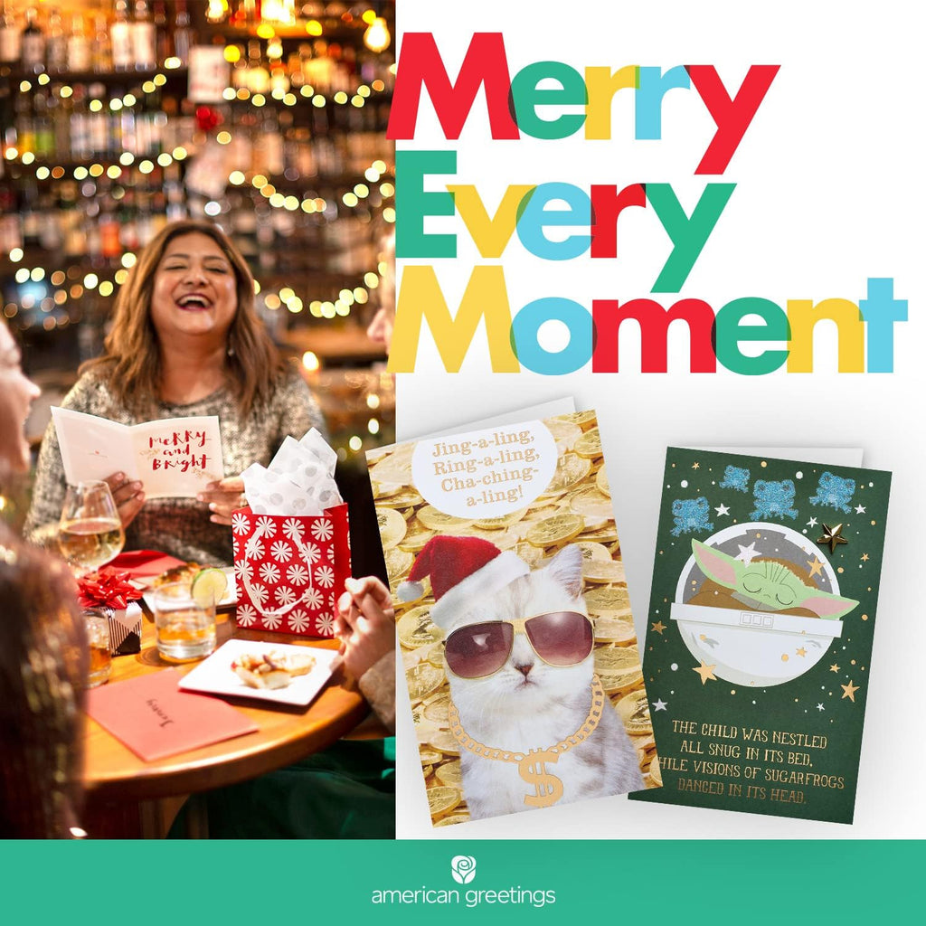 American Greetings Funny Christmas Card - Silly Holiday Greeting for Son | Perfect for Parents