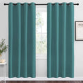 NICETOWN Blackout Curtains - Thermal Insulated Triple Weave Draperies, Sea Teal, Set of 2, 55 x 78 Inch