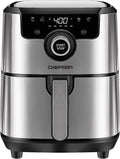 CHEFMAN Air Fryer - 4.5 Qt Healthy Cooking with Dual Control Temperature & Nonstick Basket | Dishwasher Safe