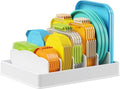 Lifewit Kitchen Cabinet Organizer - Adjustable Lid Holder with 6 Dividers | Large 13" x 10" for Pantry Storage