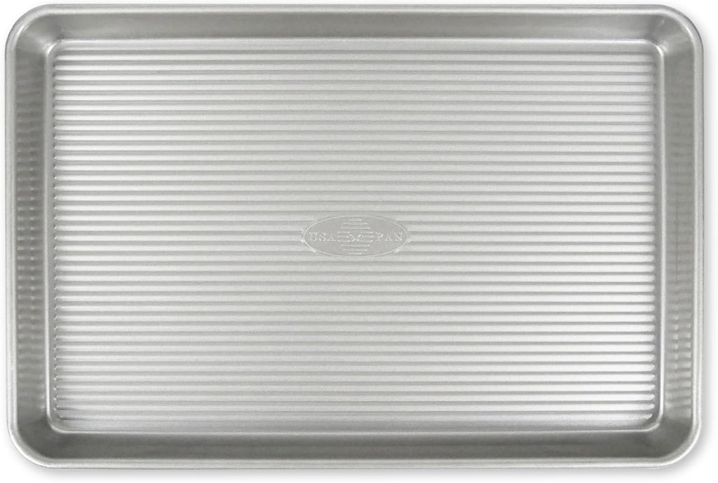 USA Pan Bakeware Nonstick Jelly Roll Baking Sheet - Durable Aluminized Steel Construction