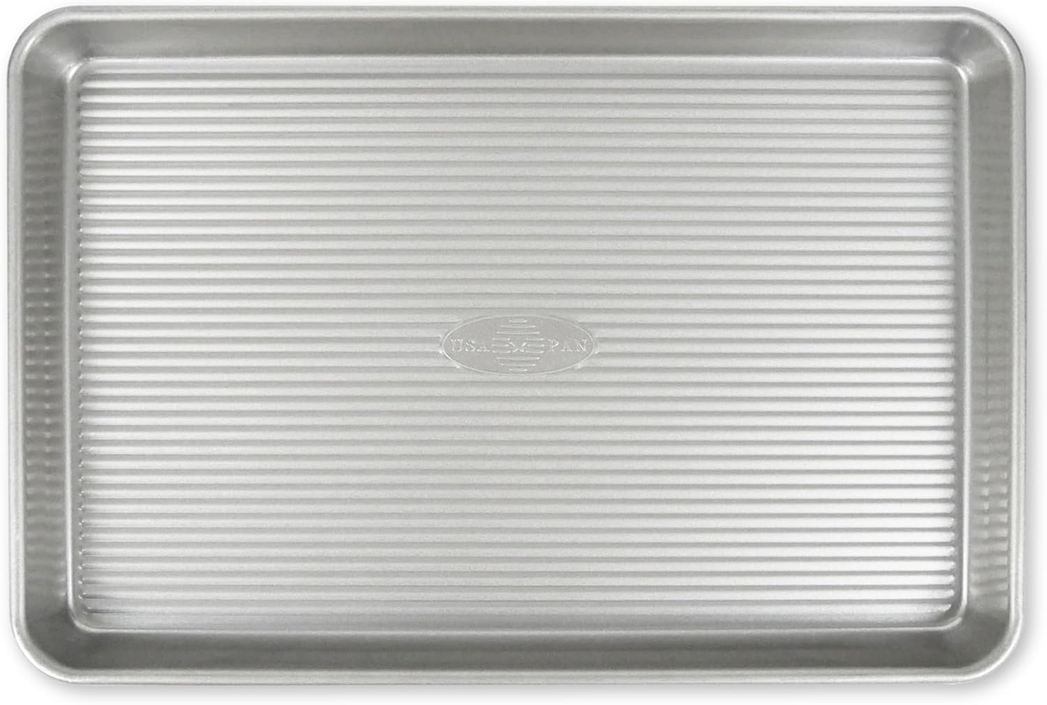 USA Pan Bakeware Nonstick Jelly Roll Baking Sheet - Durable Aluminized Steel Construction