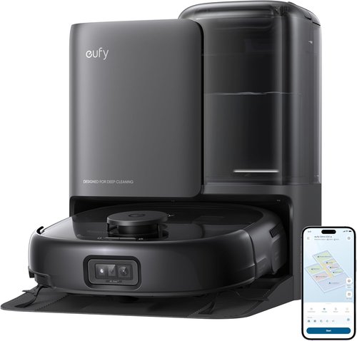 Eufy Robot Vacuum E25 - 20,000 Pa Suction & HydroJet Mop | All-in-One Edge-to-Corner Cleaning