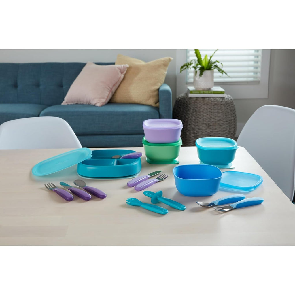 NUK Kiddy Cutlery Forks - Durable Stainless Steel, BPA & Latex-Free | 18+ Months, Set of 3