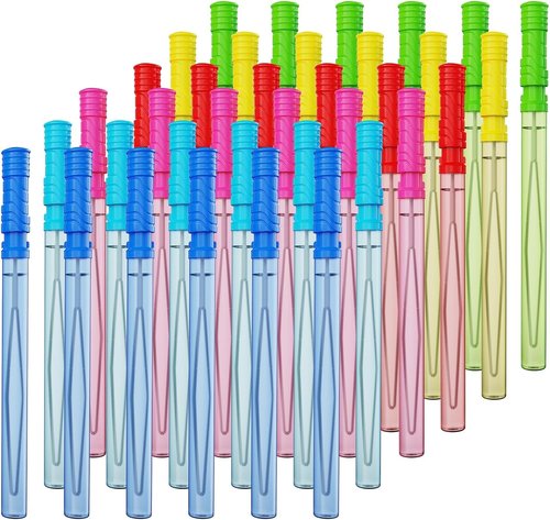 EagleStone Giant Bubble Wands - 24 PCS 14.6" Colorful Bubble Sticks for Kids | Perfect Summer Outdoor Toys