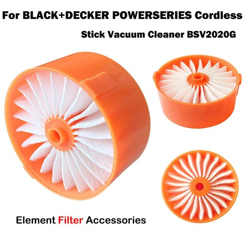 4 Pack Filter Element for BLACK+DECKER POWERSERIES Cordless Stick Vacuum Cleaner BSV2020G, BSV2020P # N665227, Compatible with Craftsman Filters, #N858184