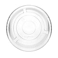 Vegware Compostable 96-Series Cold Cup Lids, Case of 1000, Clear Flat lid No Straw Hole, Made From PLA Renewable Plant Based Plastic, Clear For Visibility