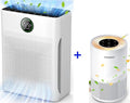 MOOKA H13 True HEPA Air Purifier - 2 Pack for Large Rooms | Ideal for Pets, Dust, and Odors