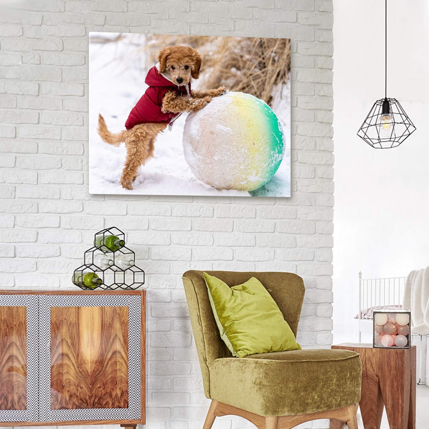 Personalized Canvas Print by [Brand Name] - Custom Photo Wall Art for Bedroom, Living Room & More | 20" W x 16" H