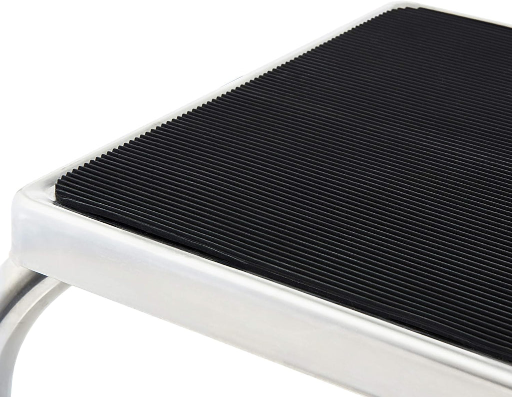 Vaunn Medical Foot Step Stool - Heavy-Duty 350lbs Capacity | Welded Steel Legs & Anti-Skid Rubber Platform