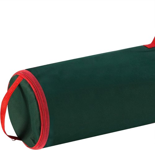 Elf Stor Wrapping Paper Storage Bag | Organize Up to 40” Rolls of Holiday Gift Wrap - Set of 2 (Green)