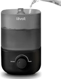 LEVOIT Classic 160 Top-Fill Ultrasonic Cool Mist Humidifier,Super Easy to Fill & Clean,Quiet Operation for Bedroom Home & Plants,Auto Shut-off for Safety,360° Rotating Nozzle,2.5L,Black,(Pack of 8)