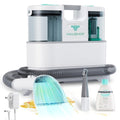 HAUSHOF Cordless Carpet & Upholstery Cleaner, Lightweight Deep Fabric Cleaner Machine with Brushless Motor & Powerful Suction for Pet Stains, Couch, Rug, Car Seats, Spot & Stain Cleaner Included