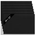 Tioncy 18 Pcs Bar Mat for Countertop 18 x 12 Inch Non Slip Cocktail Rubber Coffee Bar Service Mat for Bartending Hot Dishes Restaurants Barbershop Clippers Hot Pads, Black