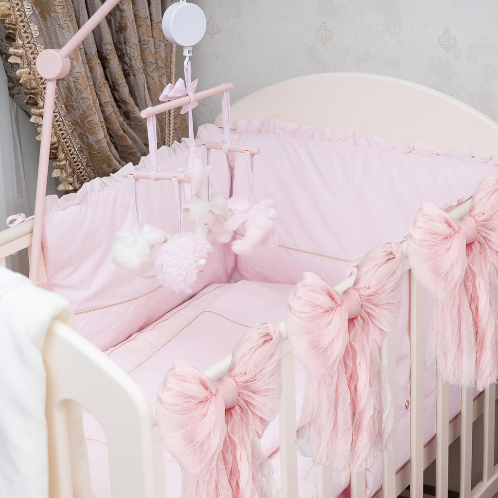 XunYee Large Pink Bows - 10 x 18 Inches Giant Nursery Decor | Perfect for Parties & Celebrations